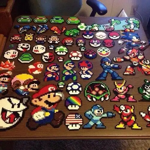 【静航画苑新年专题亲子活动上午场】拼豆豆——拼出你的色彩!