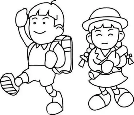 背影简笔画教程升国旗图片 简笔画升国旗的小学生简笔画可以画几个小