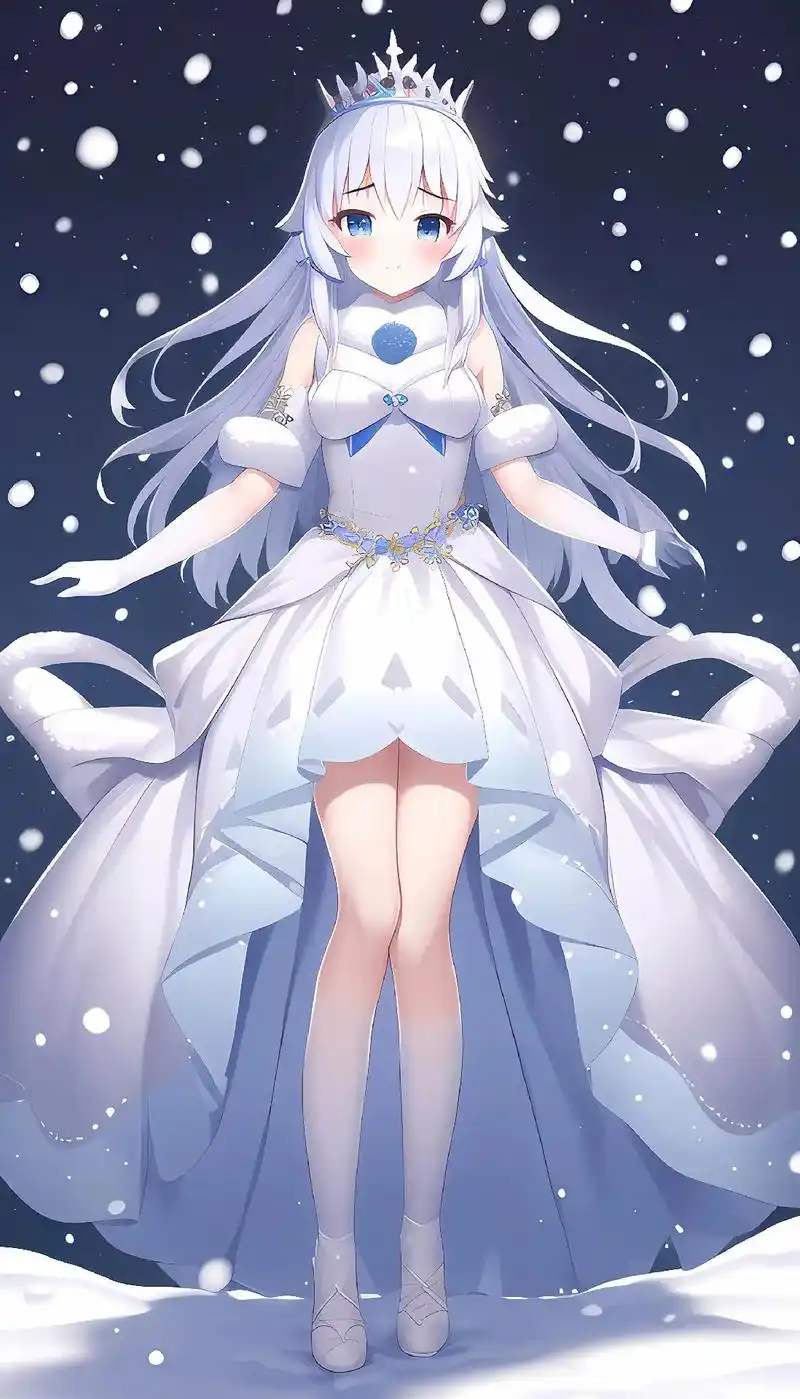 冰雪公主#壁纸 #动漫 #二次元 #ai #抖音小助手  - 抖音