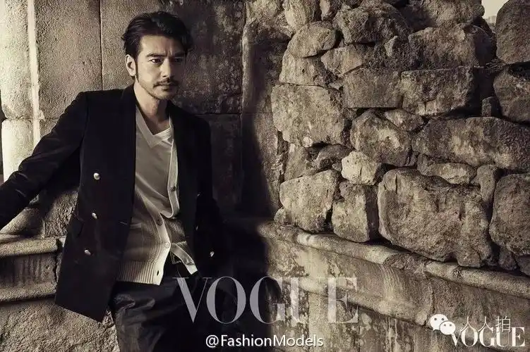 明星pai|金城武有了胡子却更帅了