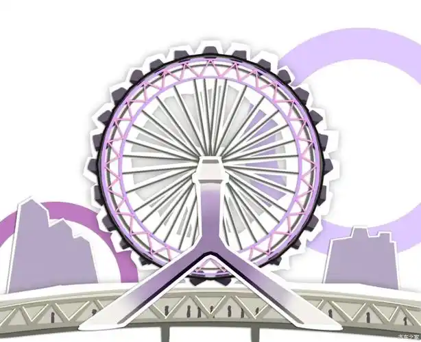 天津的地标建筑当调色盘就能画出这样的q版小车