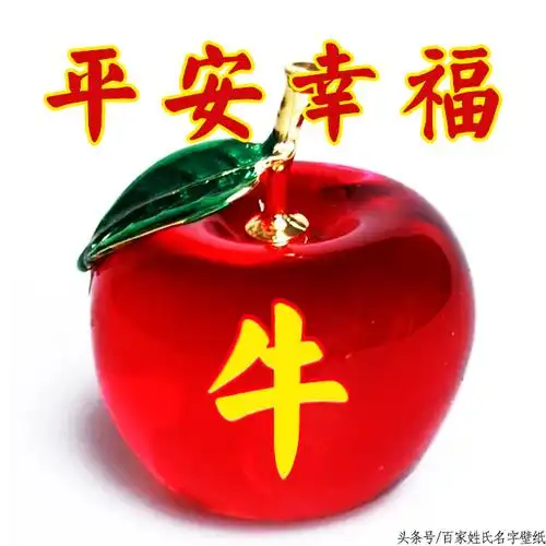 平安夜,平安果,水晶苹果,平平安安,47个不同类型-微信头像,百家姓氏