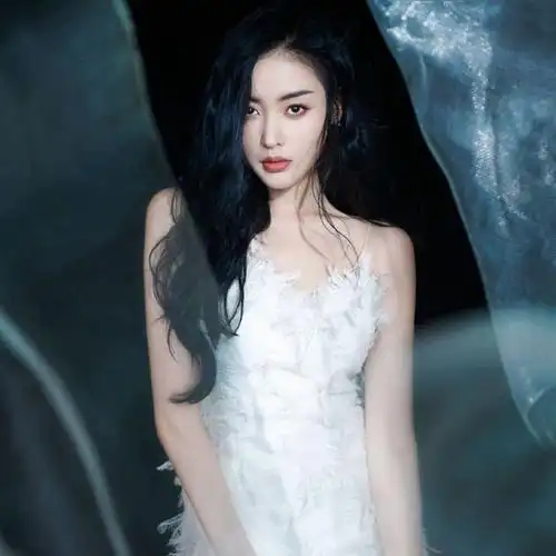 仙气飘飘女生头像,美女张天爱超美白裙仙气头像图片(套图)