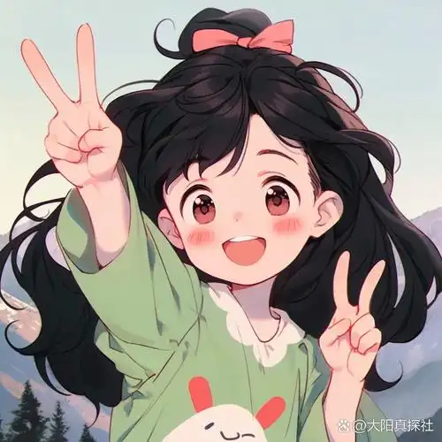 可爱头像|绿色系|是青春的活力