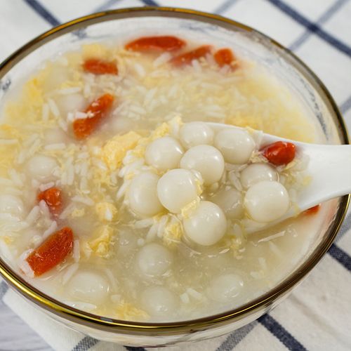 小圆圆子酒酿宁波速冻元宵早餐点心无馅糯米汤圆