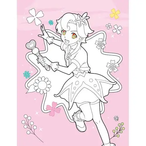 巴啦啦小魔仙之魔法海萤堡.金粉彩绘画/七彩视界