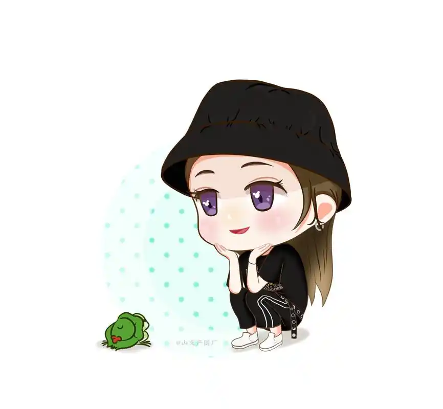 q版孟美岐,快来pick萌萌的山支大哥