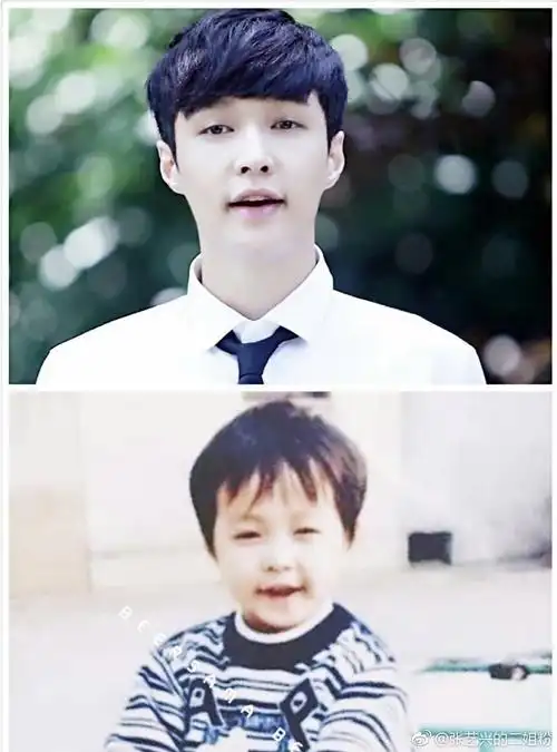 张艺兴小时候欢欢哪些可爱图片可以做头像?