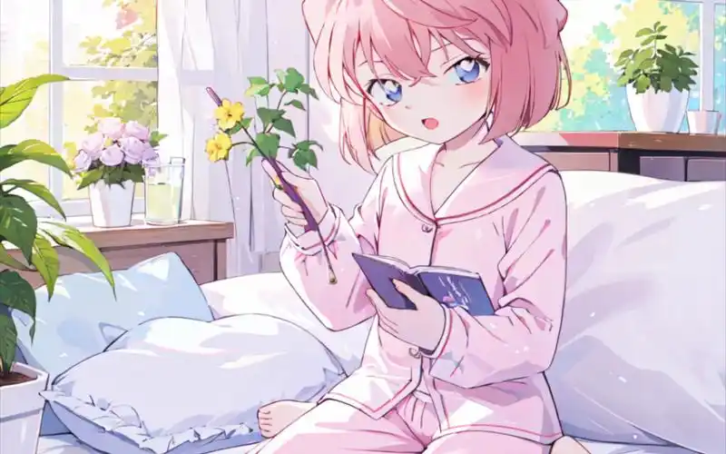 可爱睡衣哀酱-灰原哀