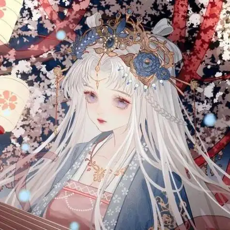 动漫头像女仙气可爱古风全身图