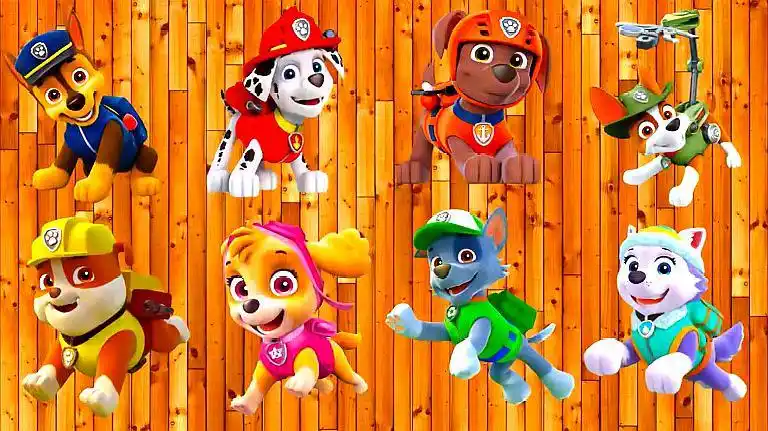 你能把汪汪队成员摆在正确的位置吗?益智早教拼图