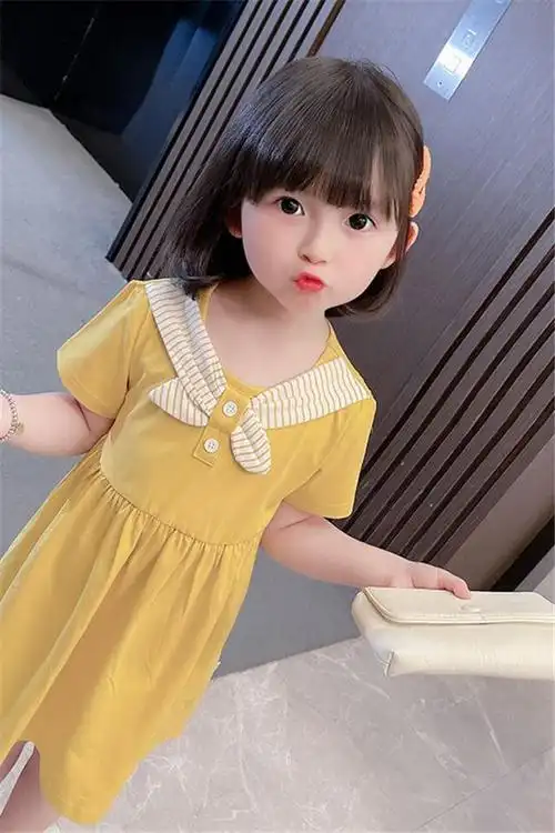 女童 连衣裙2021新款 夏季婴儿小女孩的裙子漂亮女宝宝公主裙子夏装