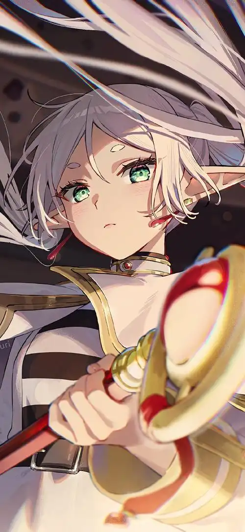 动漫壁纸 | 风吹过山 船靠了岸 我走向北 你却去往南