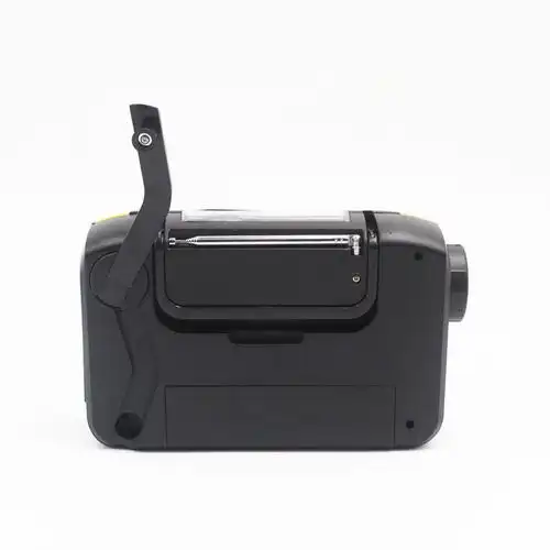 户外插卡音箱蓝牙多波段收音机太阳能可手摇发电led手电筒照明灯_不