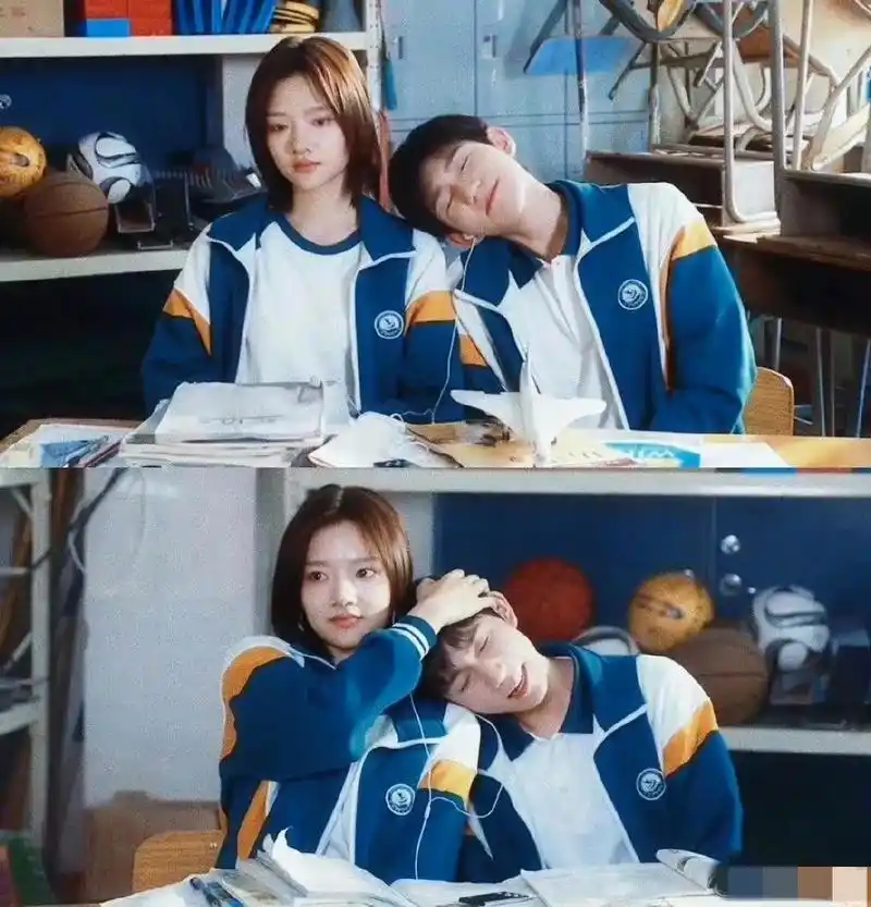 终于在偶像剧中看到比较真实的校服了,有同款的举个手!