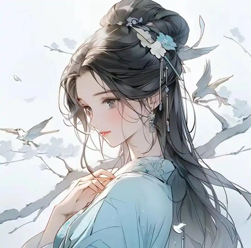 古风头像女淡雅古韵  9494 古风女头/桃99之天天,灼灼其华94