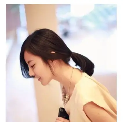 据说99%的直男 都喜欢扎马尾的妹子!