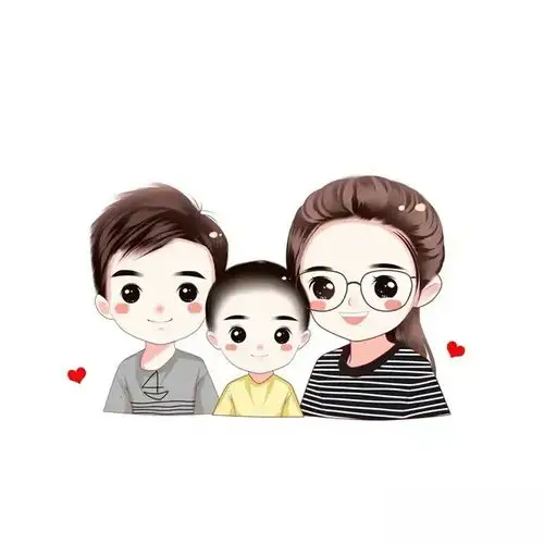 一家三口微信头像3个一家三口微信头像