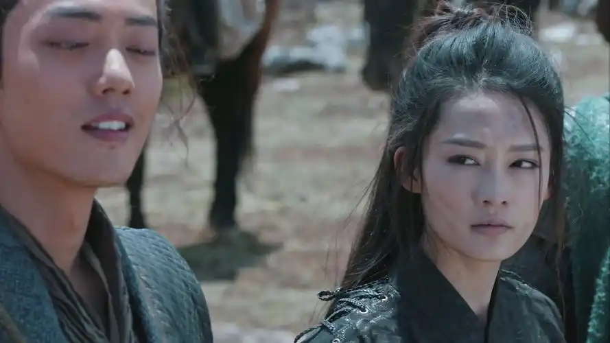 电视剧《狼殿下》,晋国王子疾冲截图.