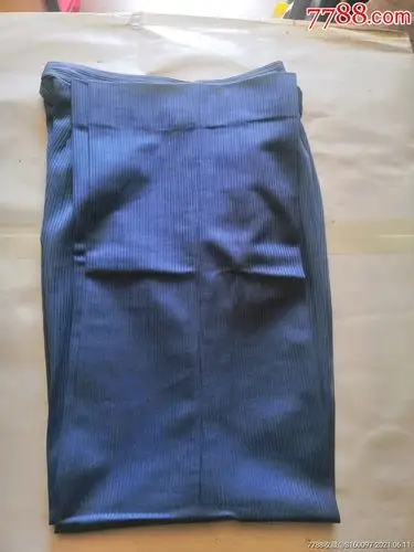 老式旁开门女裤