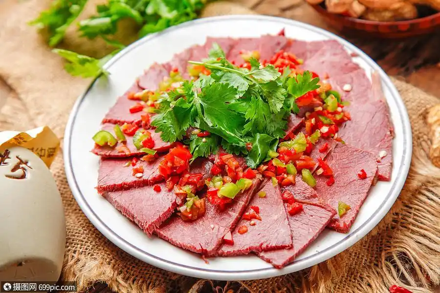 凉拌牛肉