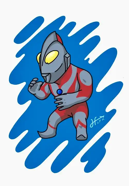 奥特曼|插画|创作习作|蒲青空 - 原创作品 - 站酷 (zcool)