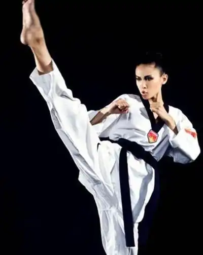 张蓝心7,张蓝心跆拳道运动员,出演《十二生肖》秀腿功的桥段让人记忆