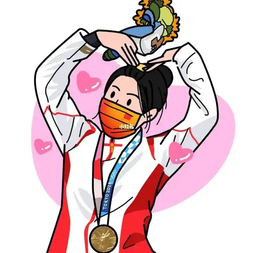 杨倩夺冠后又比心