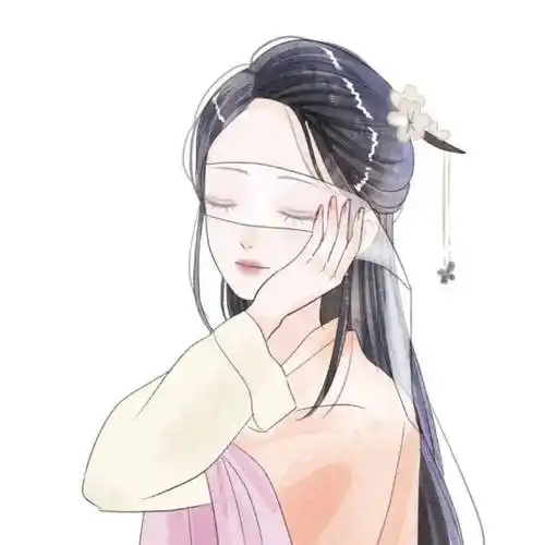 超级古风冷艳女生动漫头像_侵权_来自_网络