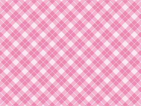 格子布粉红色