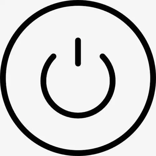 电源按钮图标免抠素材免费下载_觅元素51yuansu.com