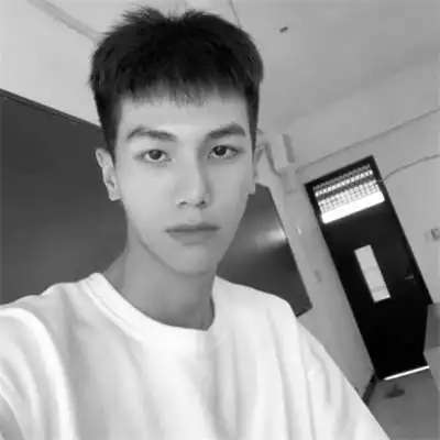 男头黑白真人头像高冷帅气图片_男生头像_头像屋