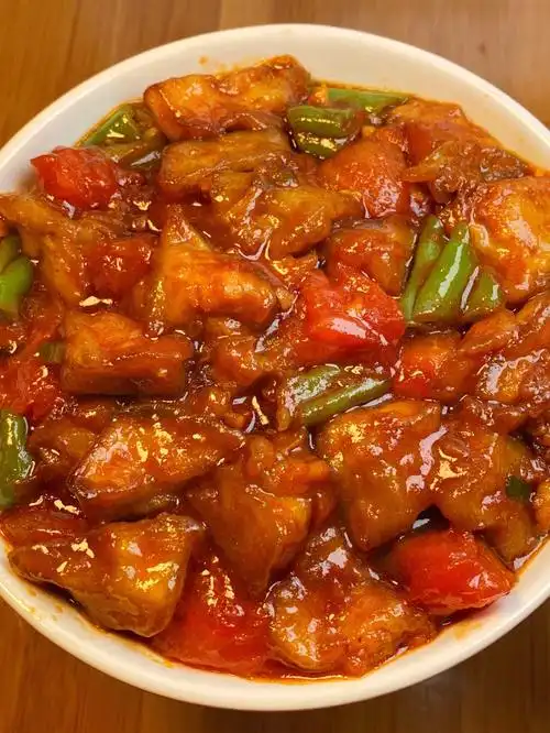 酱汁浓郁75好吃到舔盘的番茄炒茄子巨下饭60