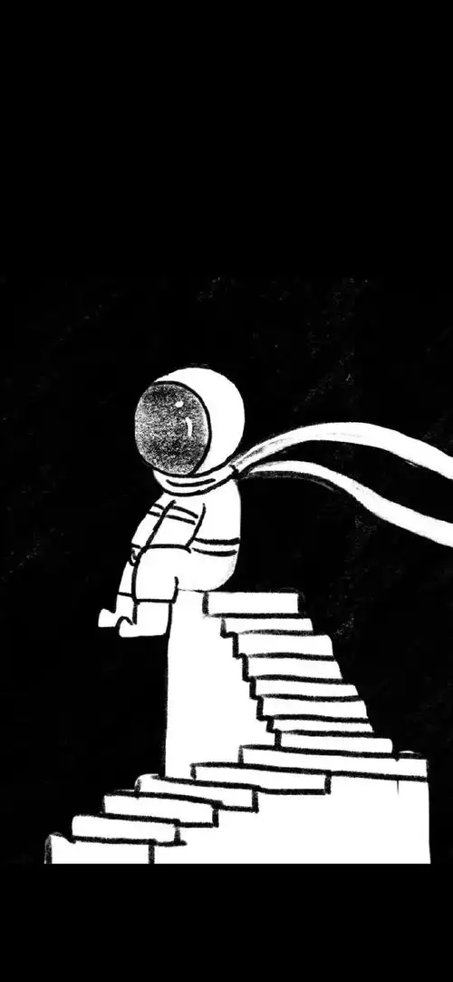 纯黑手机壁纸竖屏纯黑苹果壁纸高清图片