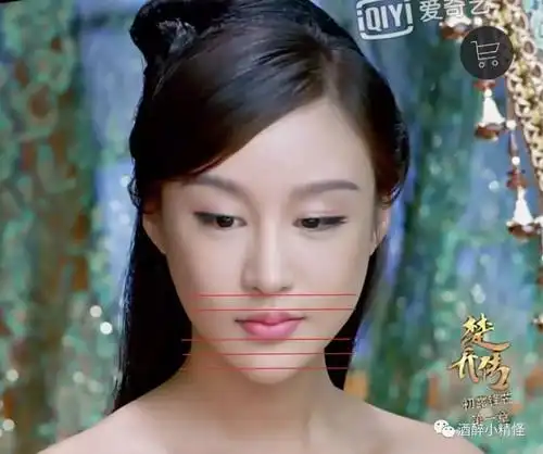 在下巴长度上栽跟头的女明星有点太多,比如近在眼前的楚乔传里的 樱桃