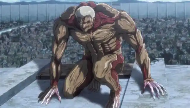 进击的巨人:铠之巨人的实力是在提升的,他能和硬质化的艾伦一战