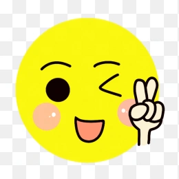 可爱微笑表情