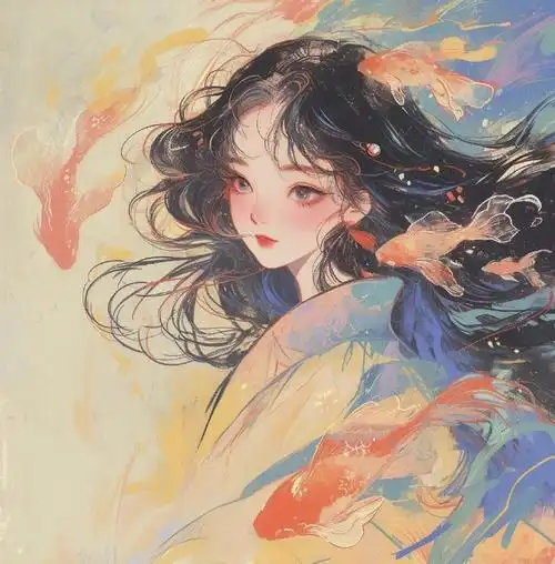 96总要做一回书里的国风少女7815    古风女生头像  女生头像