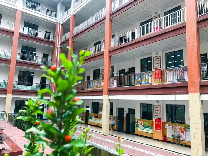 仁寿新科高中校园风景