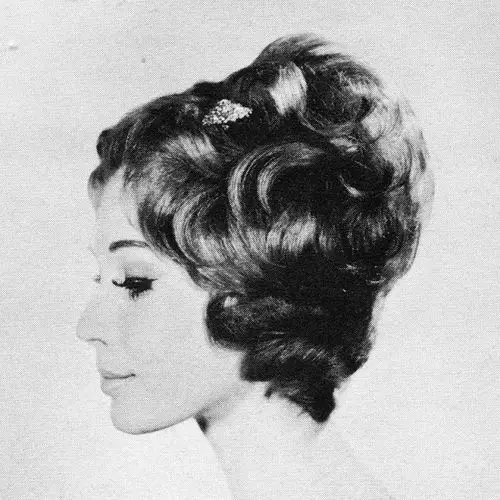 老照片六十年代的时尚发型5