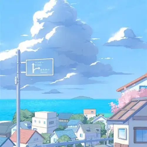 喜欢这些动漫风景头像就换上做一个有主见的人