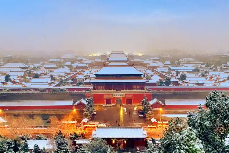 【宁静致远】 初雪的故宫