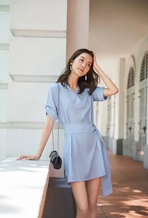 夏天穿裙子挑对颜色比你真实体重轻10斤