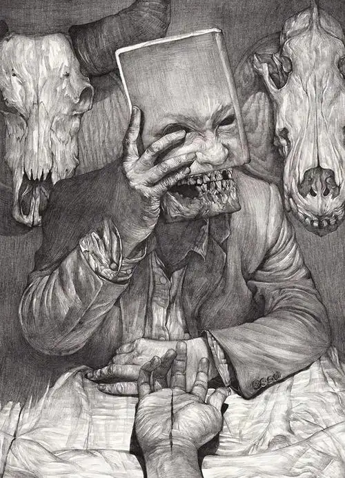 惊悚,奇幻的素描,像一场大片!