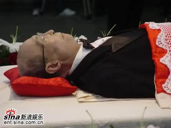 影音娱乐 明星全接触 著名电影演员陈述去世专题 正文陈述遗容安详如