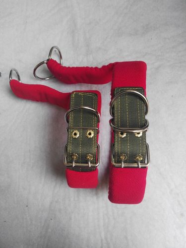 比特犬5公分拖链脖圈/斗狗上大铁链训练拖重项圈猛犬训练用品装备