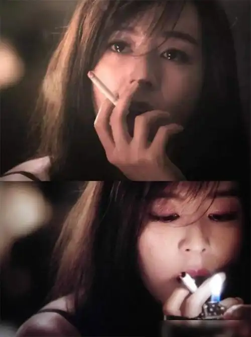 女星最帅抽烟姿势本以为包租婆就够霸气了当看到图四瞬间沦陷
