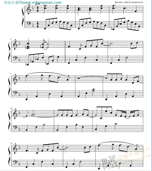 为爱痴狂 钢琴谱