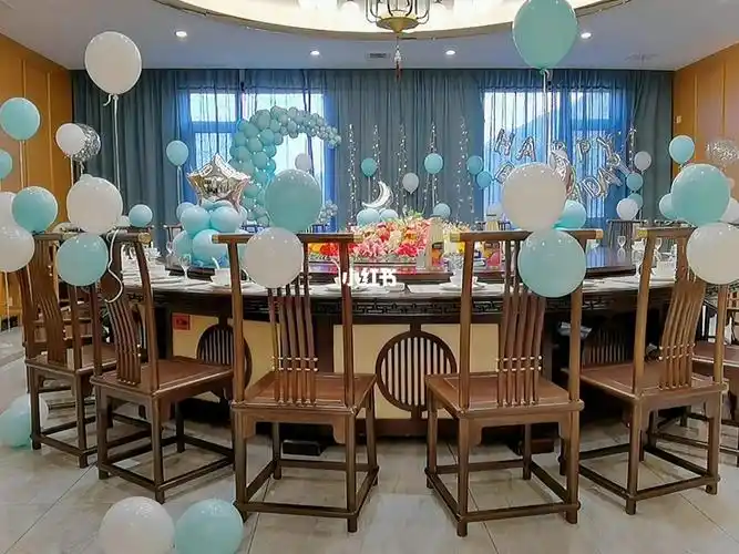 小苏杭包间299月亮生日布置