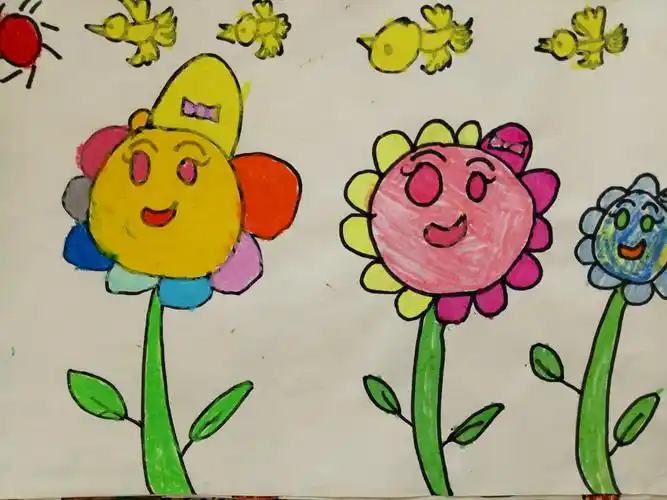 稻草人画室刘星妍(七岁)小朋友绘画作品集